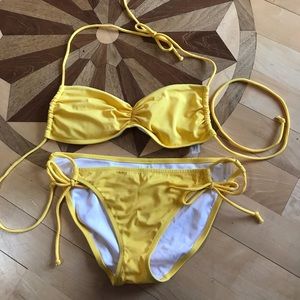 Victoria’s Secret Swimsuit Top Sm, Bottom Med